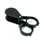 Çerçici 20X30 2K30MM Çıft Optik Lens Katlanan Cep Büyüteç. - Renkli - 1 Adet