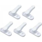 Çerçici 5 Adet Kırılmaz Metal Pimapen Pencere Emniyet Çocuk Kilidi - Renkli