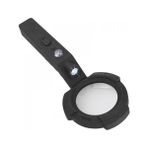 Çerçici 7 LED Aydınlatma,fener,pusula,4x Büyütme Okuma Büyüteç TH600557 - Renkli - 1 Adet
