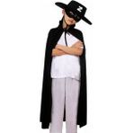 ÇERÇİCİ Çocuk Boy Zorro Pelerin + Şapka + Maske Kostüm Seti