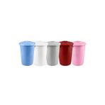 Çerçici Çöp Kovası 70 Lt Plastik Çöp Kovası Kapaklı Büyük Boy Çöp Bidonu Dayanıklı Çöp Kovası