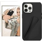 Çerçici Iphone 16 Pro Max Lip Gloss Kılıf Siyah