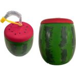 Çerçici Karpuz Tasarımlı Pipetli Suluk 900 ml