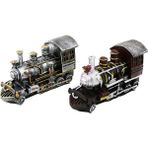 Çerçici Kumbara Tren Vintage Dekoratif Biblo Kumbara Renkli 20X12X8CM Reçine