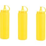 Çerçici Mayonez Sos Şişesi - 1000ML Dev Boy Sarı 3 Adet