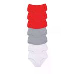 ÇERÇİCİ RT-RYL-TUTBTKL70242XL 7 Adet Tutku Kadın Yüksek Bel Bato Kalın Lastik Külot S19-Royaleks