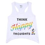 CERDÁ LIFE'S LITTLE MOMENTS Bayan Tank Top Kolsuz Tişört Pride Resmi Disney Lisanslı renkli XL