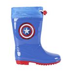 Cerdá Life's Little Moments Wellington Kaptan Amerika Resmi Marvel Mavi Erkek Çocuk Çizme