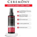 Ceremony 250 ml Dökülme Karşıtı Saç Sprey Toniği Biotin & Kafein ile Saç Sağlığını Destekler