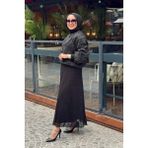 Ceremony Dantel Etek W-6618 Siyah