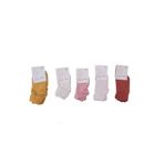 Ceremony socks Kız Çocuk 6 Çift Taban Kaydırmaz Soket Çorap s4h-8925