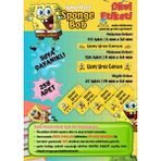 Ceres Studio Sponge Bob Temalı Kişiye Özel Suya Dayanıklı Okul Etiketi – 258 Adet Isimli Çıkartma - 1 - --