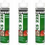 Ceresit CS 225 3x280 gr Beyaz Silikon Mastik