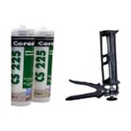 Ceresit Şeffaf Silikon 2'li Set & Plastik Silikon Tabancası