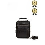 CERFF LEATHER CLUP Omuz Askılı Hakiki Deri Erkek El Çantası (ORTA)17*20cm)