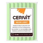 Cernit Neon Green Polimer Kil