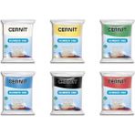 Cernit Number One Ana Renkler 56 gr 6'lı Polimer Kil Set