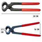 Cerpa-Norm Cer-pa Norm Çelik Marangoz Kerpeteni 200 Mm. Kırmızı