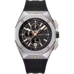 Cerruti 1881 CIWGO0073201 Quartz Silikon Siyah 43X48 mm Erkek Kol Saati - tek ebat