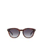 Cerruti 1881 CR 80029 C2 Kahverengi Oval Havana Asetat Erkek Güneş Gözlüğü