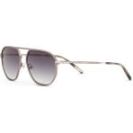 Cerruti 1881 Cr 80030 C3 Pilot Metalik Gri Erkek Güneş Gözlüğü - Gun Metal