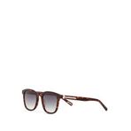 Cerruti 1881 CR 80035 C2 Kare Havana Asetat Erkek Güneş Gözlüğü
