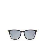 Cerruti 1881 CR 80044 C3 Oval Mat Siyah Asetat Erkek Güneş Gözlüğü