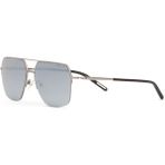Cerruti 1881 Cr 80046 C1 Pilot Mat Gümüş Erkek Güneş Gözlüğü - Gun Metal