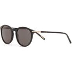Cerruti 1881 Cr 80048 C1 Siyah Oval Erkek Güneş Gözlüğü - Siyah - Altın