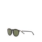 Cerruti 1881 CR 80048 C4 Oval Siyah Asetat Erkek Güneş Gözlüğü