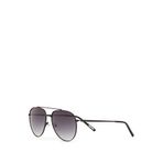 Cerruti 1881 CR 80050 C4 Pilot Mat Siyah Metal Erkek Güneş Gözlüğü