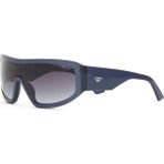 Cerruti 1881 Cr 80056 C4 Lacivert Maske Unisex Güneş Gözlüğü - Mavi