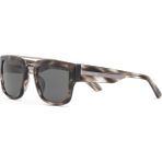 Cerruti 1881 Cr 80057 C4 Havana Dikdörtgen Erkek Güneş Gözlüğü - Gri - Gri