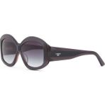 Cerruti 1881 Cr 80059 C4 Kahverengi Geometrik Kadın Güneş Gözlüğü - Kahverengi - Gri