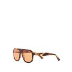 Cerruti 1881 Cr 80065 C4 Asetat Erkek Güneş Gözlüğü - Kahverengi
