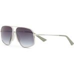 Cerruti 1881 Cr 80066 C3 Silver Geometrik Erkek Güneş Gözlüğü - Gümüş
