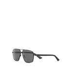 Cerruti 1881 CR 80074 C1 Mat Siyah Metal Asetat Erkek Güneş Gözlüğü