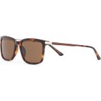 Cerruti 1881 Cr 80075 C2 Havana Dikdörtgen Erkek Güneş Gözlüğü - Altın - Kahverengi