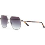 Cerruti 1881 Cr 80080 Pilot Havana - Metalik Erkek Güneş Gözlüğü - Kahverengi - Metal
