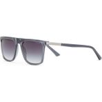 Cerruti 1881 Cr 80085 C3 Gri Dikdörtgen Erkek Güneş Gözlüğü - Gun Metal