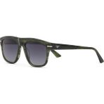 Cerruti 1881 Cr 80086 C3 Yeşil Dikdörtgen Erkek Güneş Gözlüğü - Yeşil - Gümüş