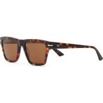 Cerruti 1881 Cr 80087 C2 Havana Dikdörtgen Erkek Güneş Gözlüğü - Gümüş - Kahverengi