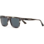 Cerruti 1881 Cr 80088 C3 Havana Dikdörtgen Erkek Güneş Gözlüğü - Gri - Gümüş