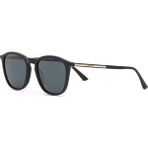 Cerruti 1881 Cr 80100 C4 Siyah Oval Erkek Güneş Gözlüğü - Mat Siyah
