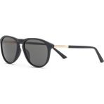 Cerruti 1881 Cr 80124 C4 Oval Erkek Güneş Gözlüğü - Altın