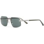 Cerruti 1881 Cr 80125 C3 Geometrik Erkek Güneş Gözlüğü - Metalik