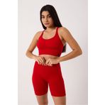 cervus Sally Spor Şort Yüksek Bel Esnek Şekillendirici ve Toparlayıcı Seamless Tayt Kısa Şort