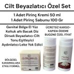 Ces Sabunculuk Genital Bölge Beyazlatıcı-Leke Giderici-Yüz,koltuk Altı,dirsek,intim Beyazlatıcı Pirinç kremi ve Sabunu