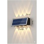 cesaa elektirik Cata Güneş Enerjili Led Aplik CT-8010 - Solar Enerjili Bahçe Aydınlatma günışığı