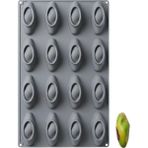 Cesil Silikon Pasta ve Kek Kalıbı- 16 Gözlü Mini Antep Fıstığı 3D